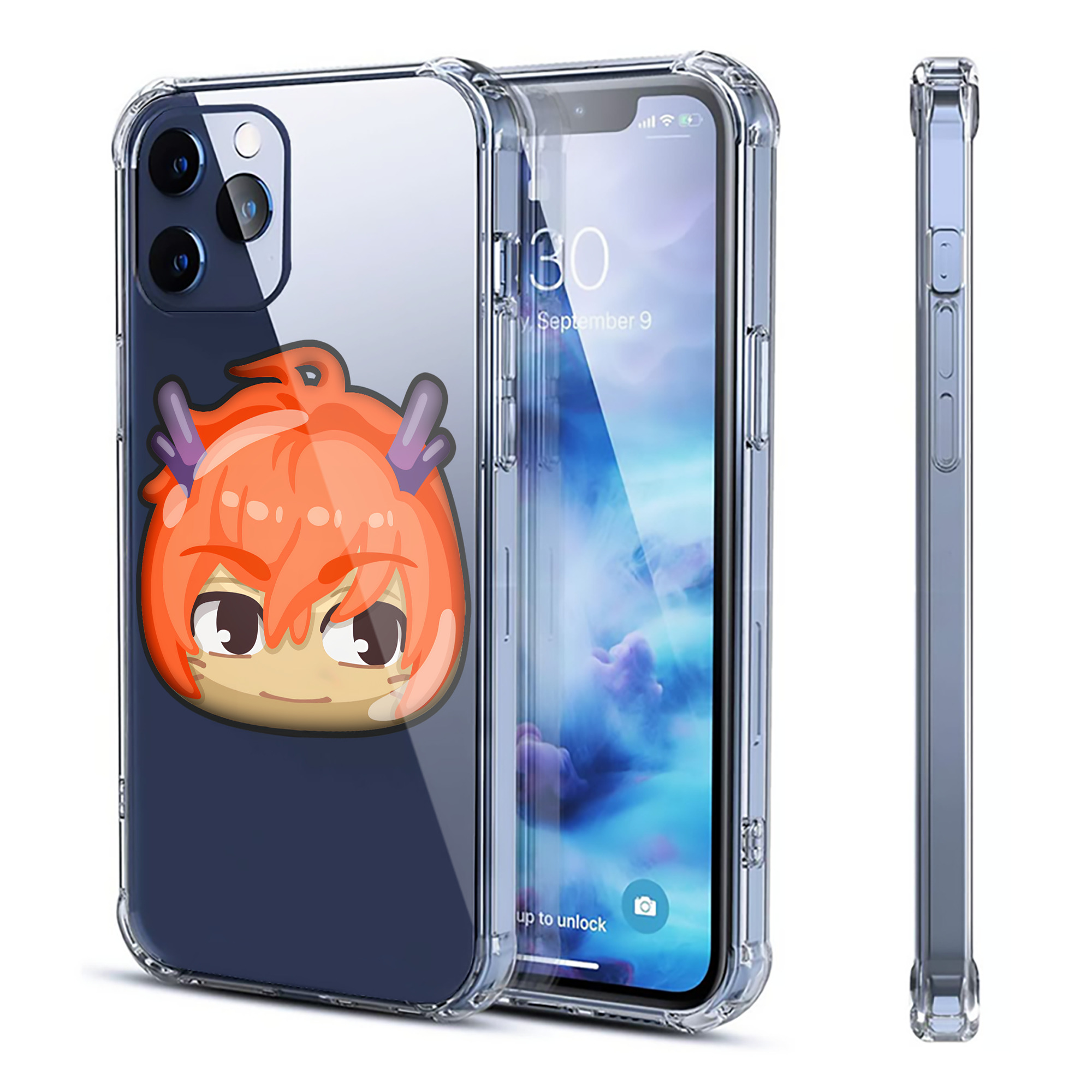 （画像用） 妖怪ウォッチ Yo-kai Watch 【iPhone 12シリーズ対応】透明スマホケース（クリアソフトケース）